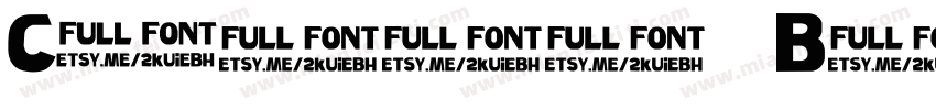 Carson Blur Black字体转换